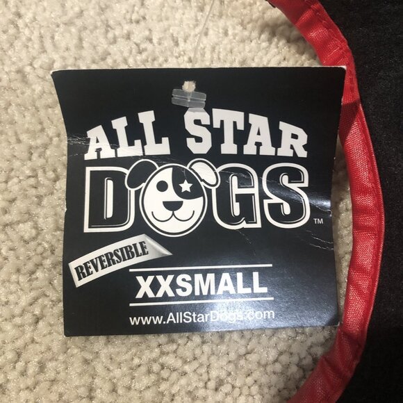 University of Georgia UGA Dog Outerwear Coat XXS Red Black Fleece Lining NWT NEW - Picture 4 of 6